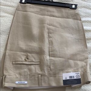 Linen dress pants